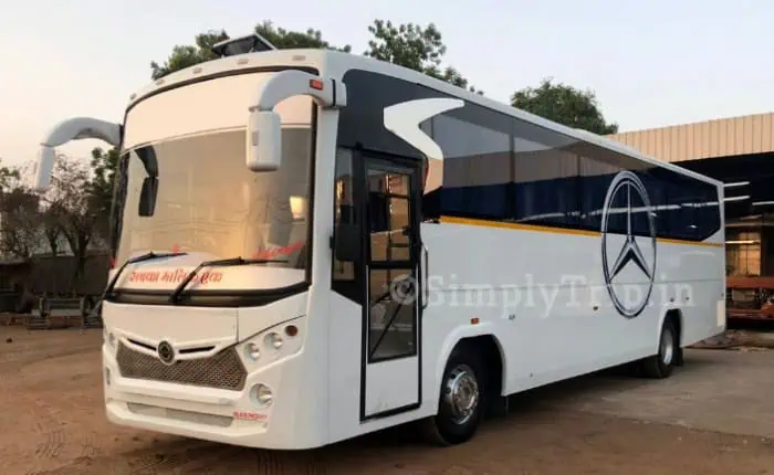 bus on rent in delhi